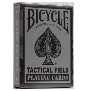 Bicycle Tactical Field (Black) Playing Cards by US Playing Card Co