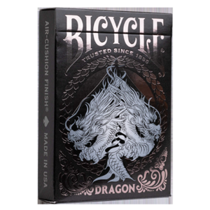 Bicycle Dragon Black Playing Cards by US Playing Card Co