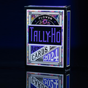 Tally-Ho 2024 (Flower) Playing Cards by US Playing Card Co