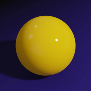 Magnetic Ball (Yellow) by Iarvel Magic