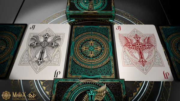 Royal Sanctuary Limited Emerald Playing Cards - Imagen 2