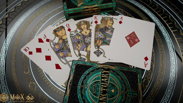 Royal Sanctuary Limited Emerald Playing Cards - Imagen 3