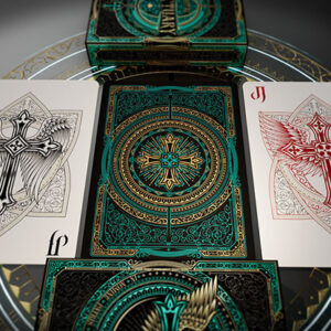 Royal Sanctuary Noble (foil) Emerald Kings Playing Cards