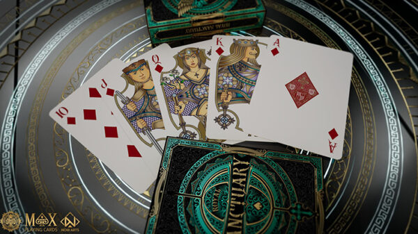 Royal Sanctuary Noble (foil) Emerald Kings Playing Cards - Imagen 4