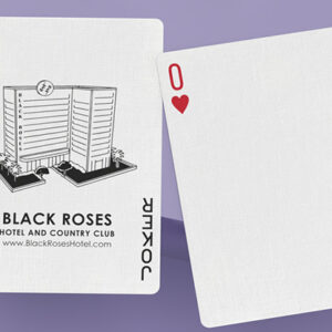 Black Roses Hotel V4 Playing Cards