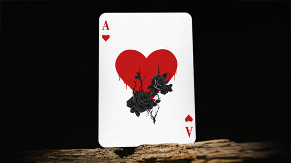 Feather & Bone: The Chrome Hearts (Foil) Playing Cards by Joel Meyers - Imagen 3