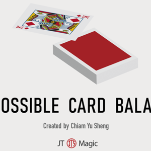 Impossible Card Balance (Red) by Chiam Yu Sheng and JT