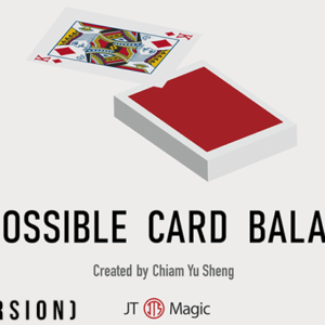 Impossible Card Balance (Blue) by Chiam Yu Sheng and JT