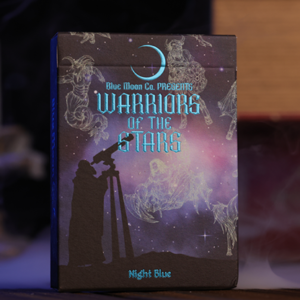 Warriors of the Stars:  Zodiac Playing Cards (Night Blue) by Blue Moon Co.