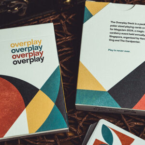 Overplay MegaJam Playing Cards (Designed by Harapan Ong, Wen Xiu, and printed by Bacon Magic