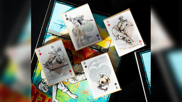 LANCE MOUNTAIN SKATING SKELETONS PLAYING CARDS - Imagen 3