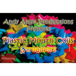 Plastic Mouth Coil (Rainbow) by Andy Amyx – Trick