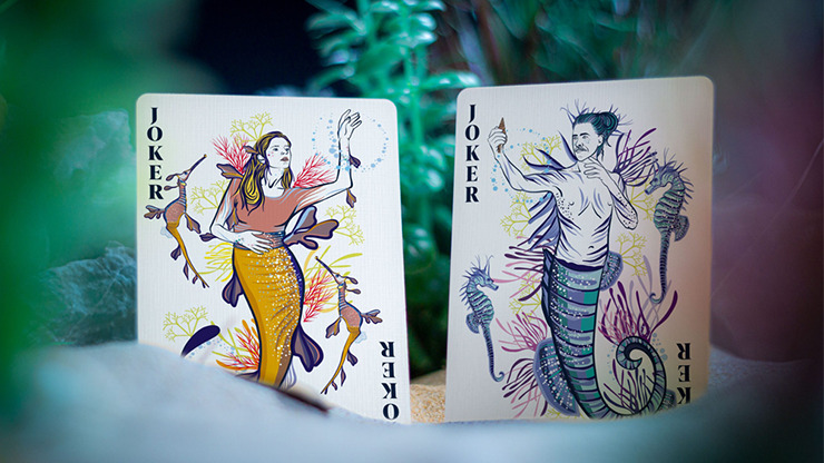 ONDA V2 (Yellow) by Jocu Playing Cards - Imagen 2