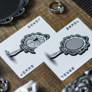 Reflections Epiphany (Green) Playing Cards by Emily Sleights