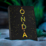 ONDA V2 (Black and Gold) by Jocu Playing Cards