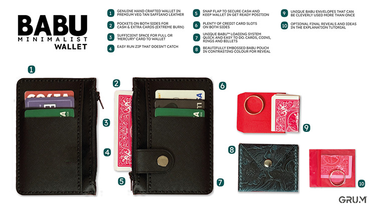 BABU Wallet Minimal by GRUM® - Imagen 4