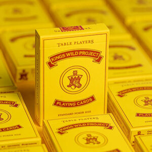 Limited No.13 Table Players Vol.16 Playing Cards by Kings Wild Project
