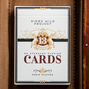 Limited No.13 Table Players Vol.19 Playing Cards by Kings Wild Project
