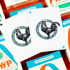 Limited No.13 Table Players Vol.22 Playing Cards by Kings Wild Project