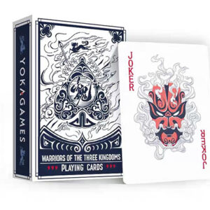 Warriors Of Three Kingdoms (Blue) Playing Cards by YOKAGAME