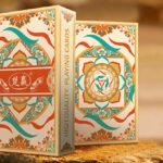 Three Rabbits with Ears Playing Cards