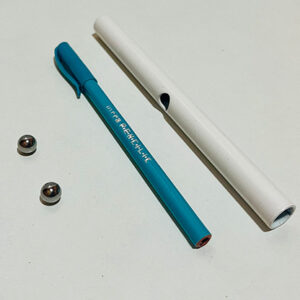 Steel Ball Through Pen by The Essel Magic