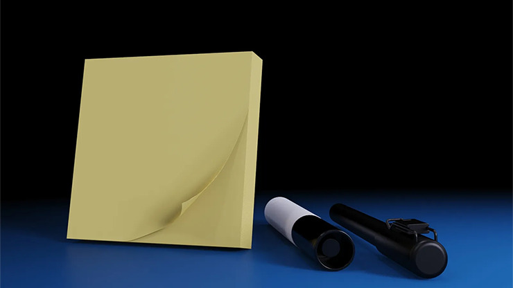 The Iarvel Magic Post-It Pad (Yellow) by Iarvel Magic - Imagen 2