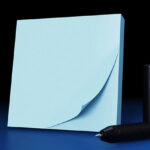 The Iarvel Magic Post-It Pad (Blue) by Iarvel Magic