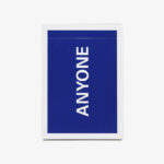 Cap Logo (Navy) ANYONE Playing Cards