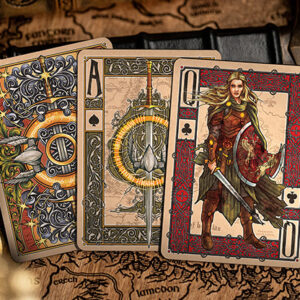 The Lord of the Rings – Return of the King Playing Cards (Black Gilded Edition) by Kings Wild