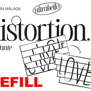 Distortion (Refill, 25 pieces) by Dante and Ultrabello