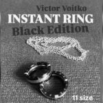 Instant Ring (silver/black, Size 11) by Viktor Voitko
