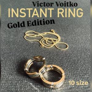 Instant Ring (silver/gold, Size 10) by Viktor Voitko
