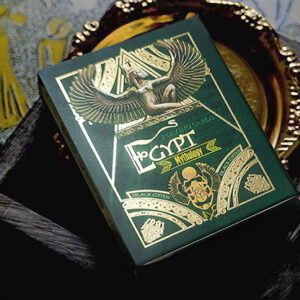 Egypt Mythology Black Edition (Green, Nile) Playing Cards