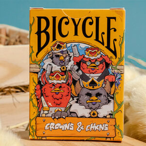 BICYCLE CHKNS & CROWNS PLAYING CARDS