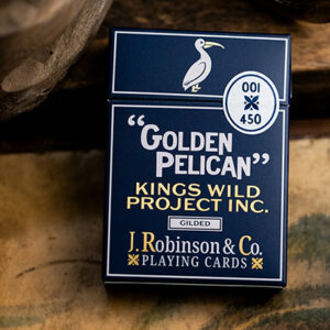 Gilded No.13 Table Players Vol.37 Playing Cards by Kings Wild Project