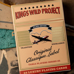 Gilded No.13 Table Players Vol.39 Playing Cards by Kings Wild Project