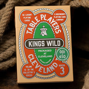Gilded No.13 Table Players Vol.41 Playing Cards by Kings Wild Project