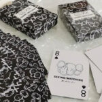 Kaws Seeing / Watching Black Edition Playing Cards