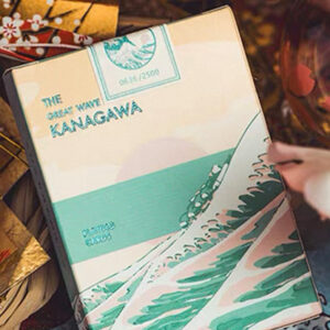 The Great Wave off Kanagawa V3 (Fresh Spring / Peppermint Green) Playing Cards
