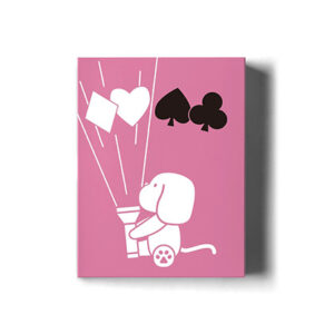 Diary of Kitten and Puppy – Puppy Pink Edition Playing Cards