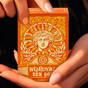 Sun God Greek Mythology Themed Orange Edition Playing Cards