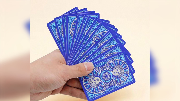 Sun God Greek Mythology Themed Blue Edition Playing Cards - Imagen 2