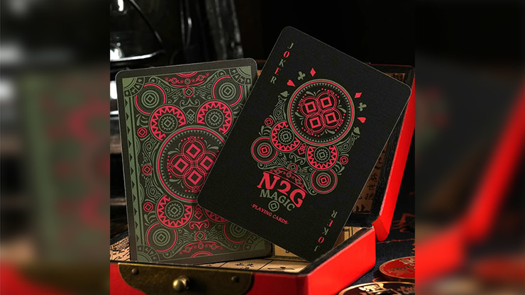COIPIX (Black) Playing Cards by N2G - Imagen 3