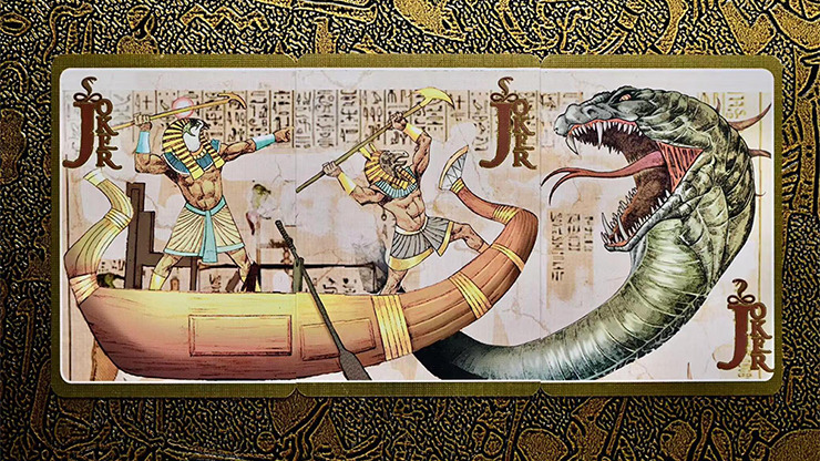 Egypt Mythology Premium Edition (Basalt) Playing Cards - Imagen 2