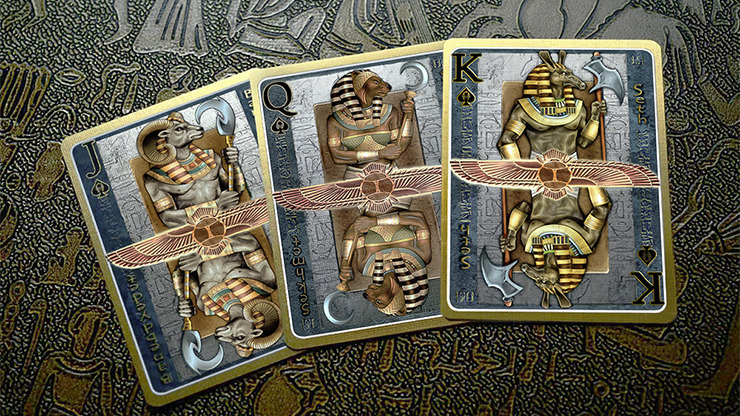 Egypt Mythology Premium Edition (Basalt) Playing Cards - Imagen 4