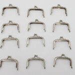Purse Frames (Silver, 12 in one pack) Goshman