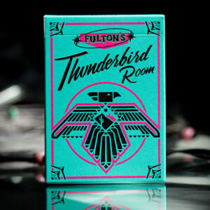FULTON’S THUNDERBIRD ROOM TURQUOISE EDITION PLAYING CARDS