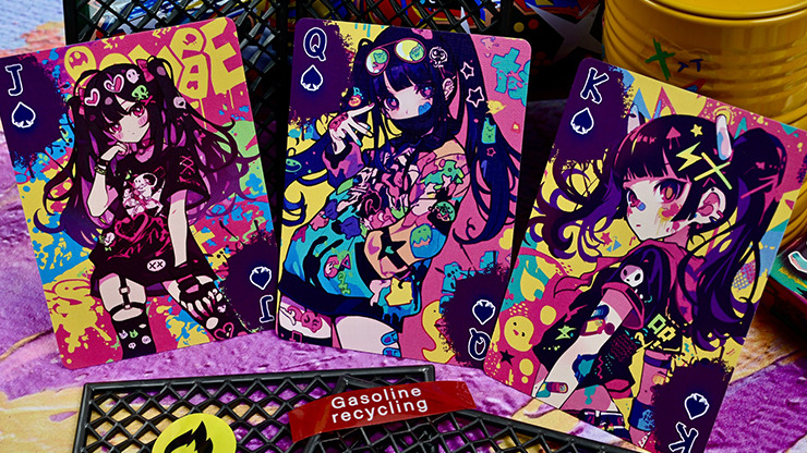 Shinjuku Spray Girls V2 Playing Cards - Imagen 3