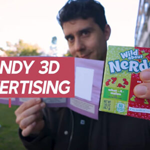 3D Candy Advertisement (Gimmicks and Online Instructions) by Henry Evans and Mysteries – Trick